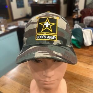 God's Army Camo Baseball Cap - Camouflage